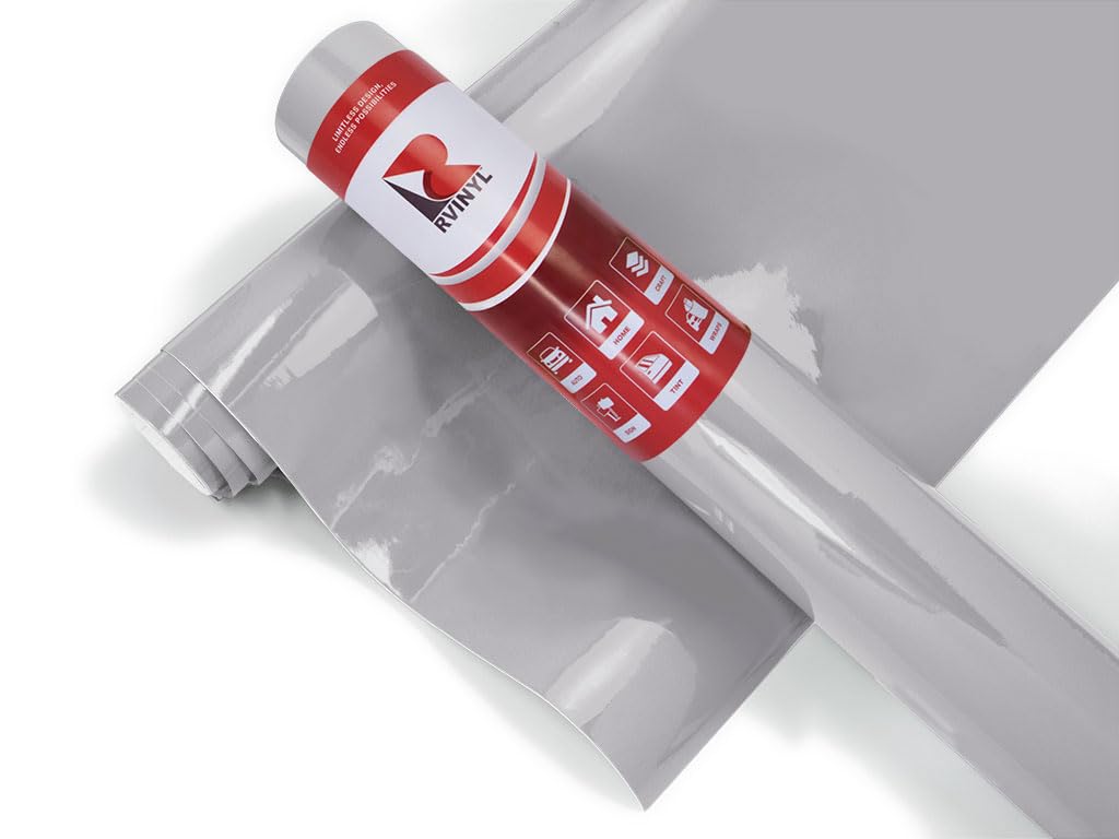 3M 2080 Series G31 Gloss Storm Gray Dual Cast Thick Vinyl Car Wrapping Film - 5Ft X 12Ft - 60Sq Ft - Vehicle Sheet Roll