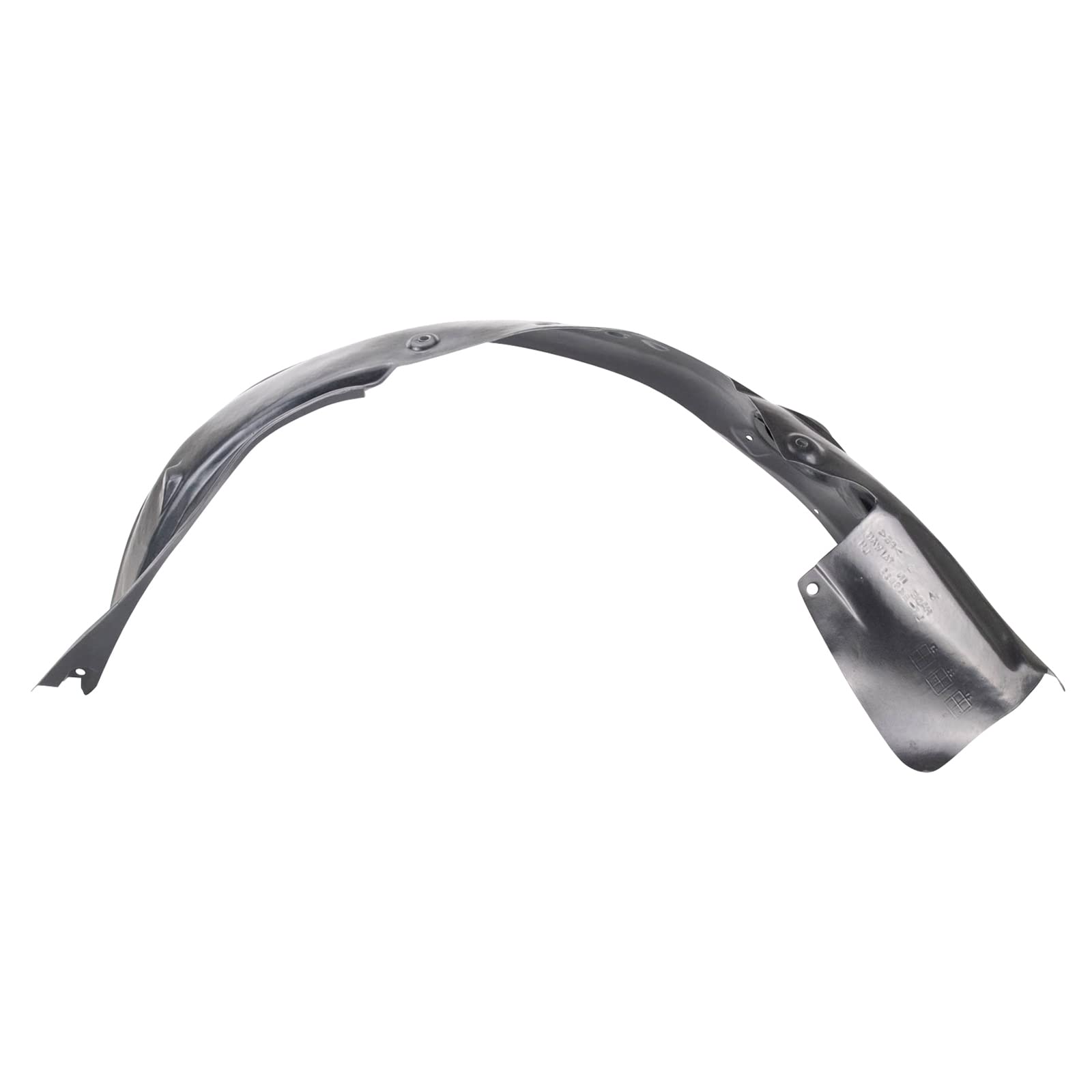Trq Inner Fender Liner Set Compatible With 2006-2011 Buick Lucerne Gm1248182 Gm1249182