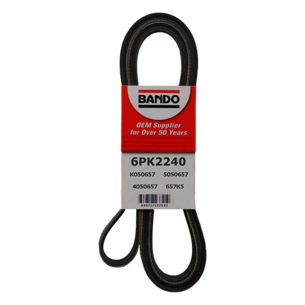 Bando USA 6PK2240 OEM Quality Serpentine Belt, 14.3 x 3.8 x 1 inches