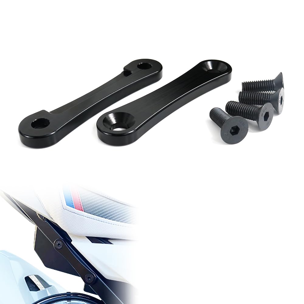 XitomerFootpeg Block Off Plates Fit for S1000R 2014-2020, S1000RR 2009-2018, Passenger Peg Holes Cover, CNC Billet Aluminum