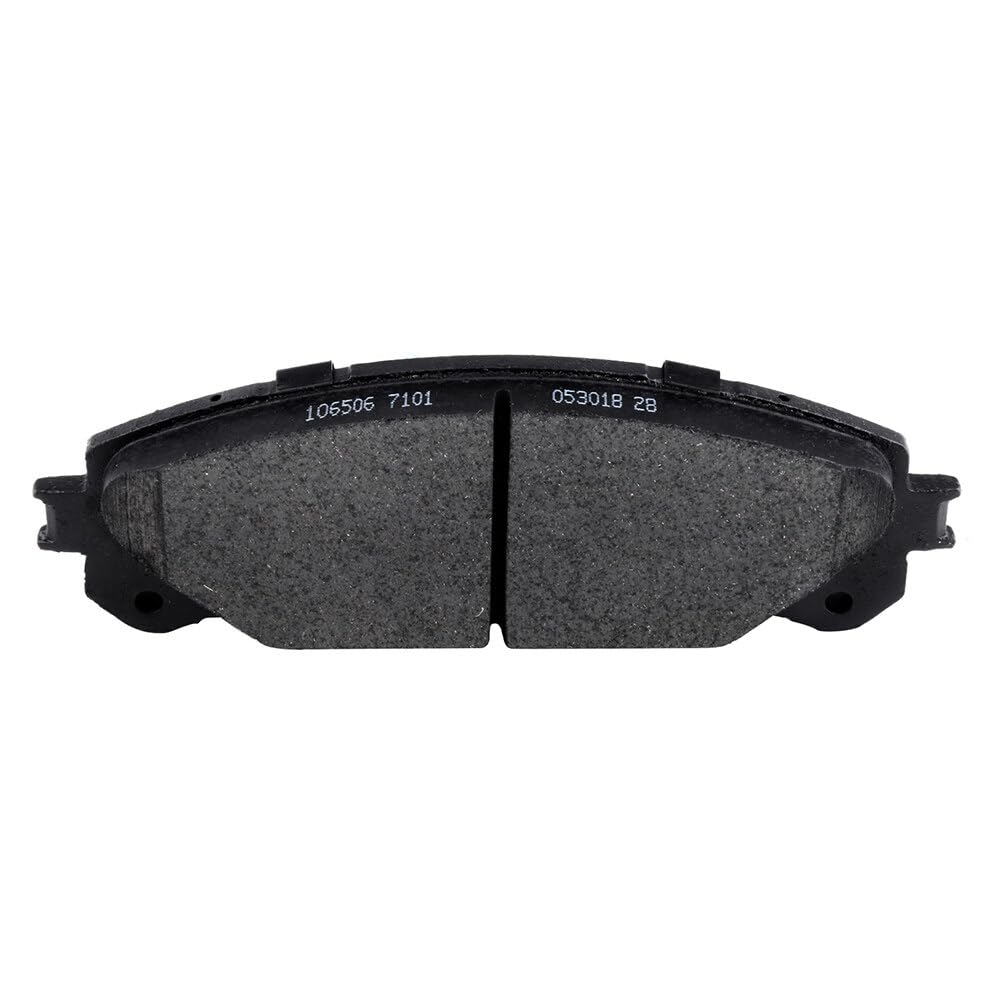 Eccpp D1324-8436 D1391-8500 Front & Rear Ceramic Disc Brake Pad Set Fit For Lexus Rx350 2010-2015,For Toyota Highlander 2014-201