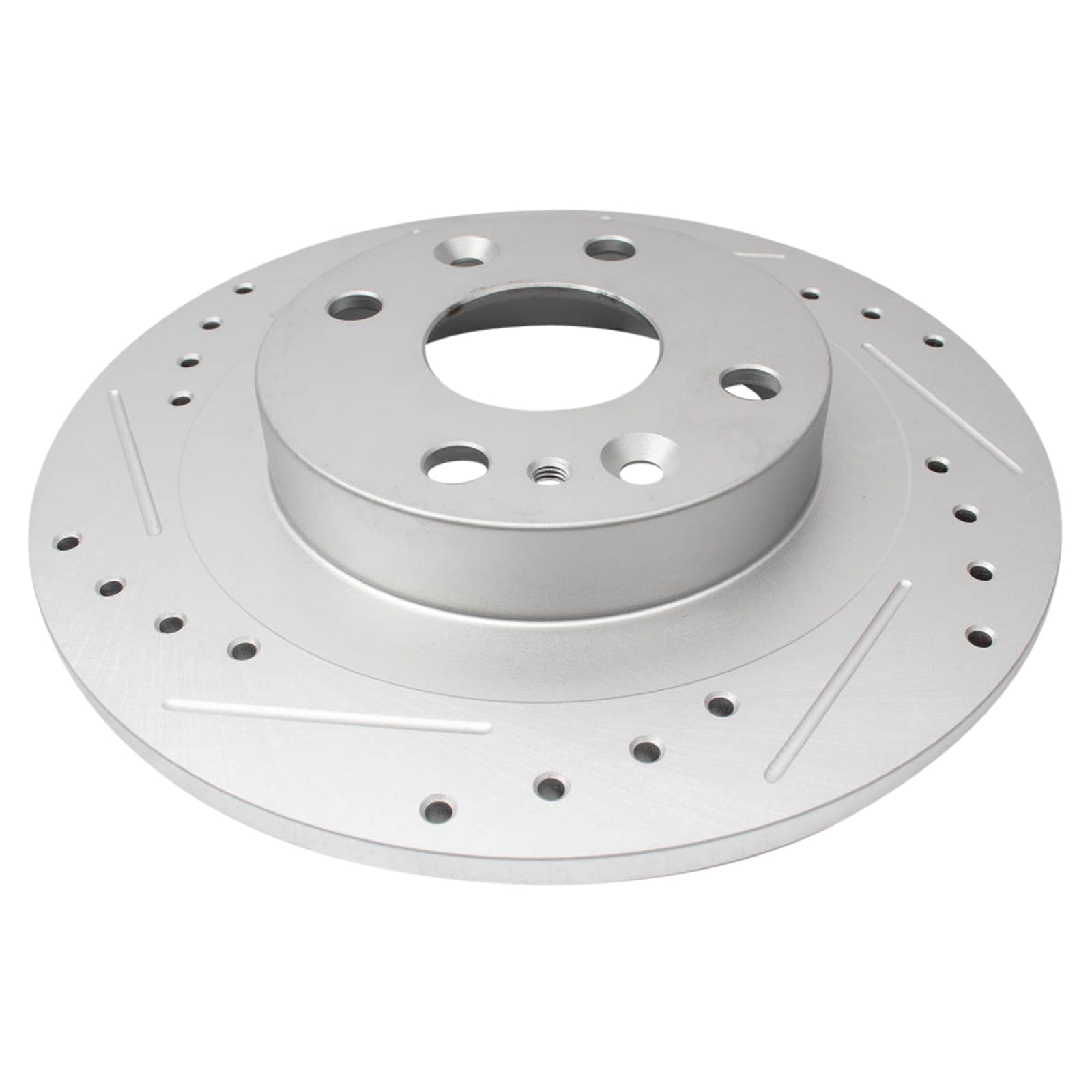 Trq Rear Performance Brake Rotors Set Premium G-Coated Compatible With 1991-2002 Ford Escort 1994-2005 Mazda Miata 1992-1995 Mx-