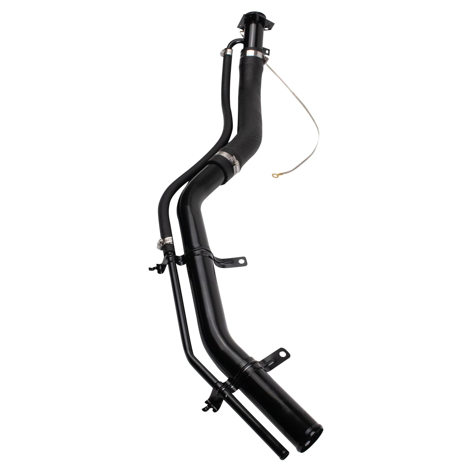 Trq Fuel Tank Filler Neck Black Compatible With 2002-2003 Cadillac Escalade Ext 2000-2003 Chevrolet Suburban 1500