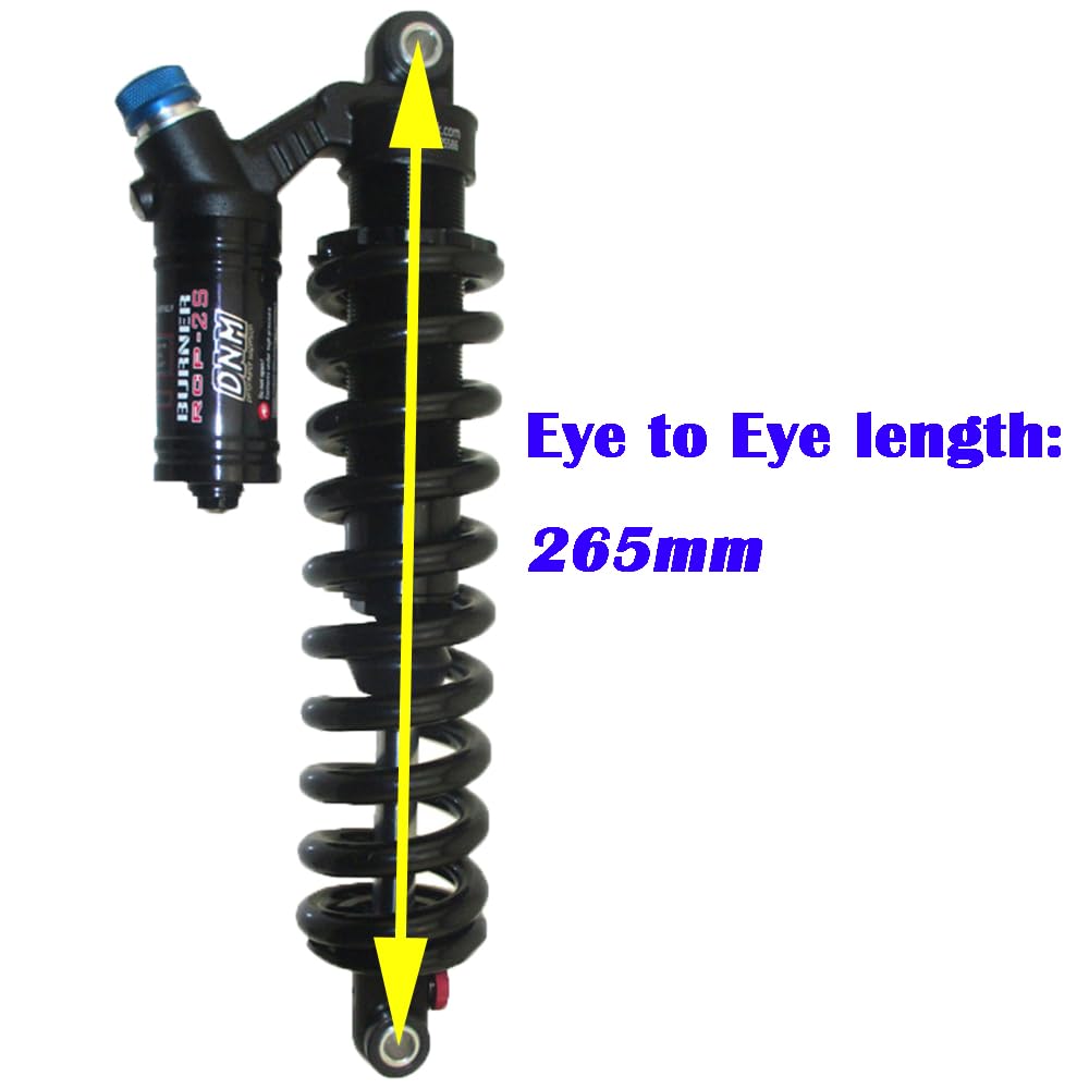 DJ-Motor DNM Burner Rear Shock 265mm 450lbs Aluminum for Sur Ron Light Bee X Electric Dirt Bike