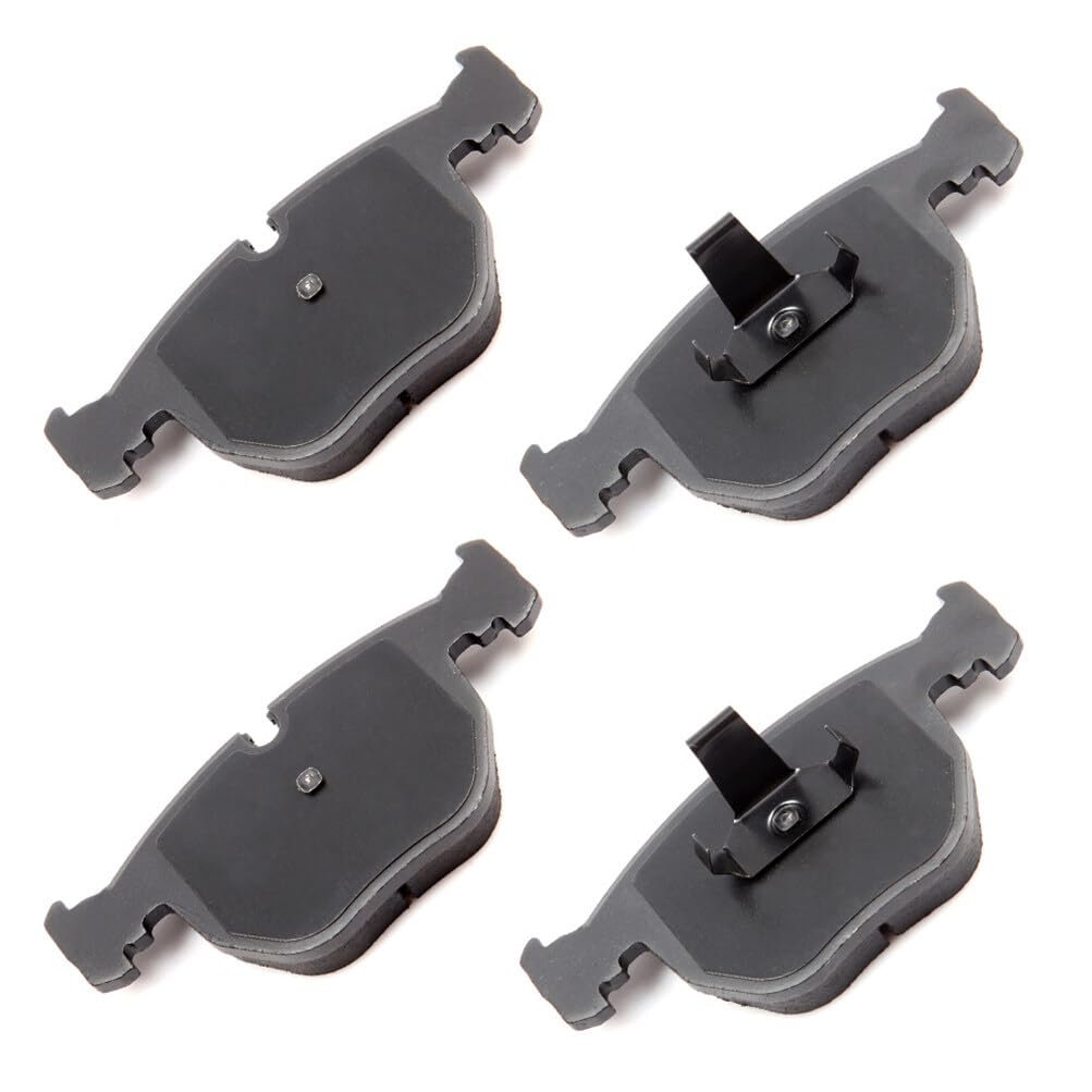 Cciyu D681 Front Ceramic Disc Brake Pads Kit For Bmw 530I 01-03, 540I 97-03, 740I 95-01, 740Il 95-01, M5 00-03, X5 00-06, Range