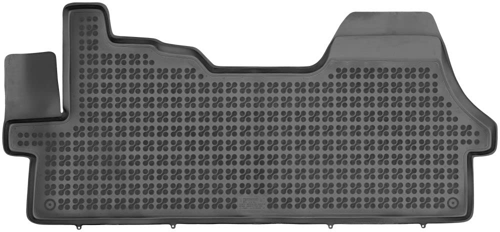 REZAW-PLAST Custom Fit All-Weather Front Rubber Floor Mat for 2014-2024 Dodge Ram ProMaster 1500 2500 3500 Cargo Van - RV Camper