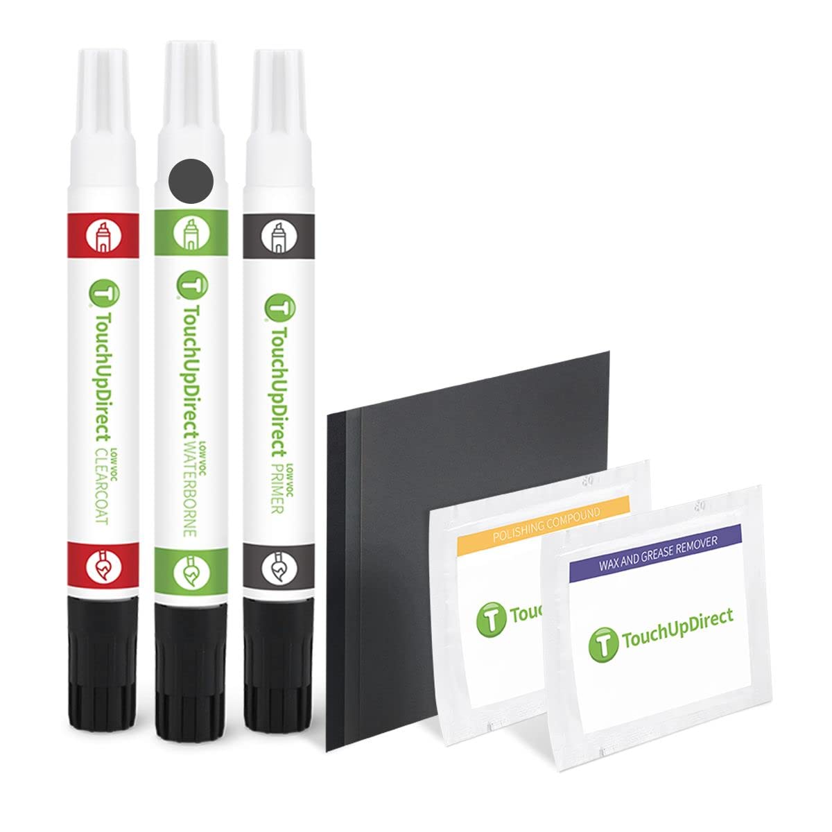 Touchupdirect B39 Mineral Grey Metallic Compatible With Bmw Exact Match Touch Up Paint Combo - Platinum Kit
