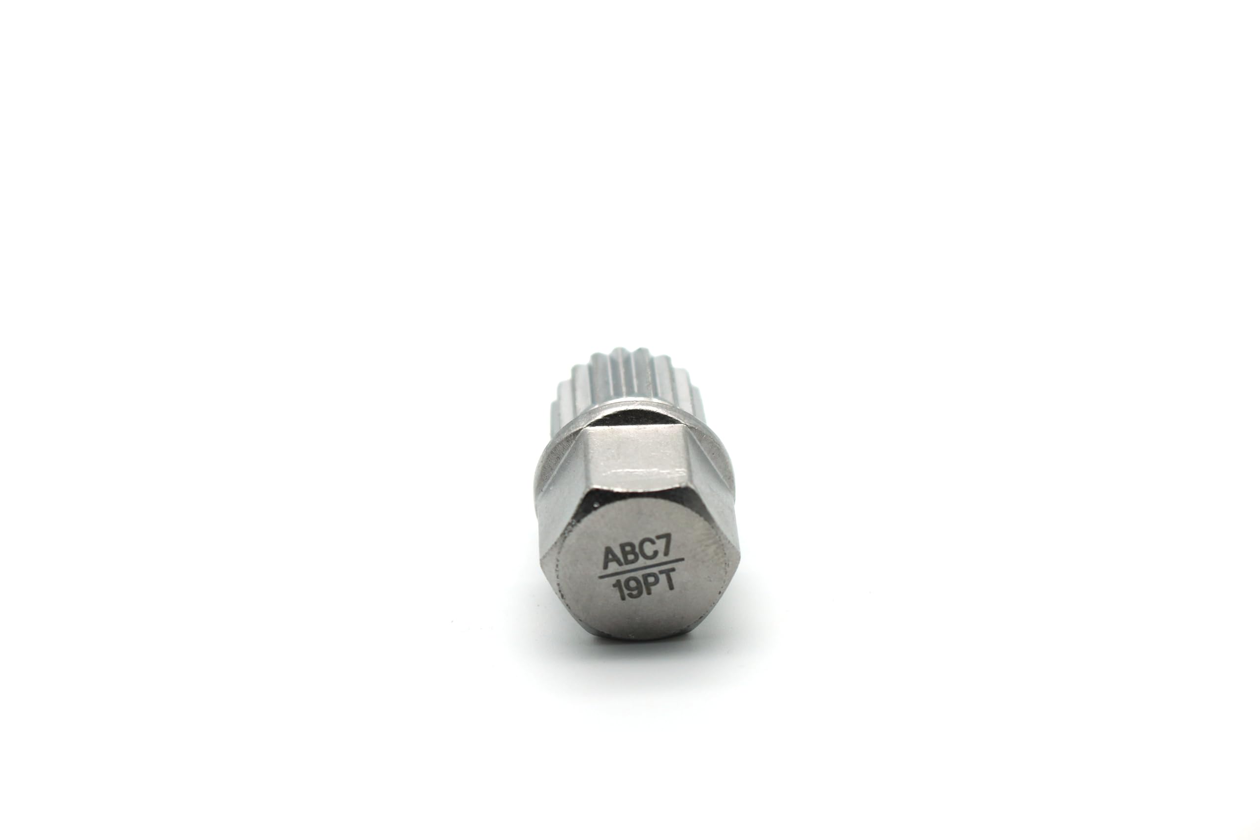 Temo Abc7/19Pt Wheel Lock Lugnut Anti-Theft Lug Nut Screw Removal Key Socket S3057 For Vw Audi