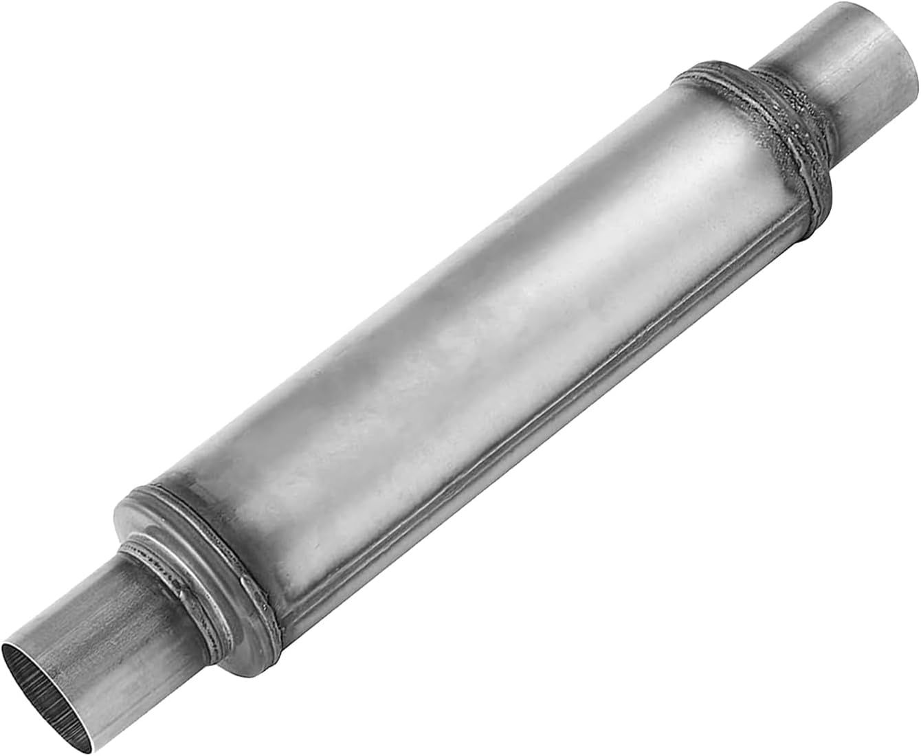 2.5'' Exhaust Muffler,2.5'' Inlet/Outlet Exhaust Mufflers 2.5 Universal Muffler Stainless Steel Straight Through Design performa