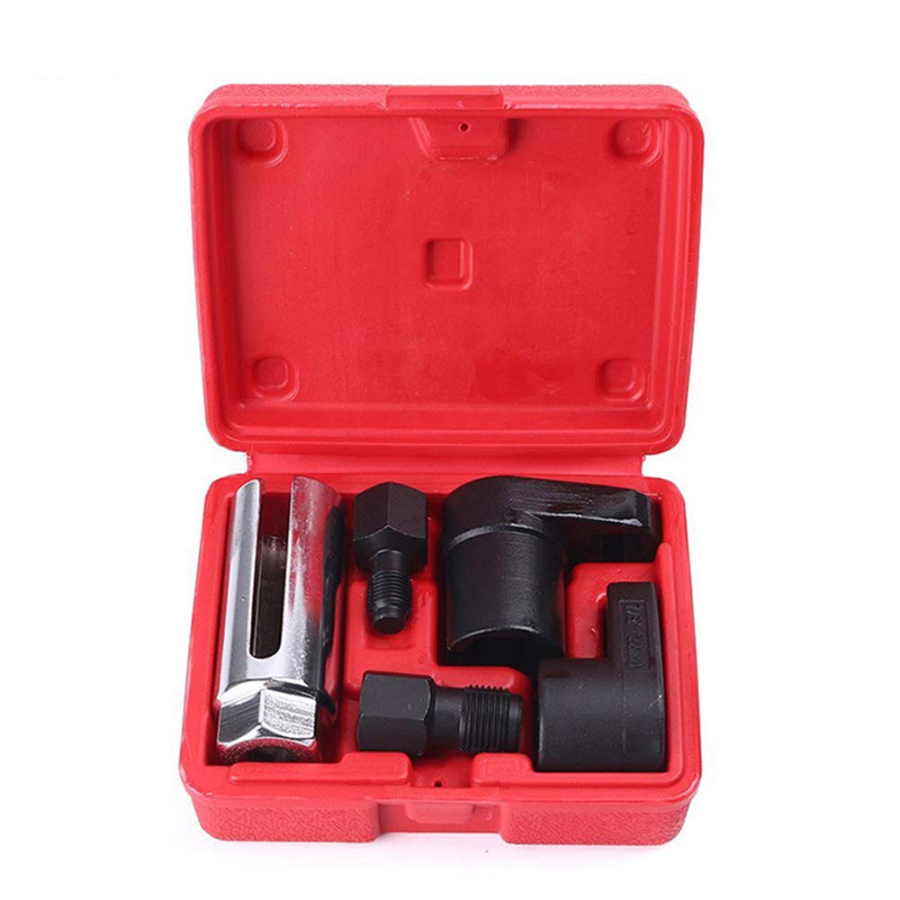 Gohawkteq Automotive Oxygen Sensor Socket Removal Tool Wrench And Thread Chaser Set 5Pcs