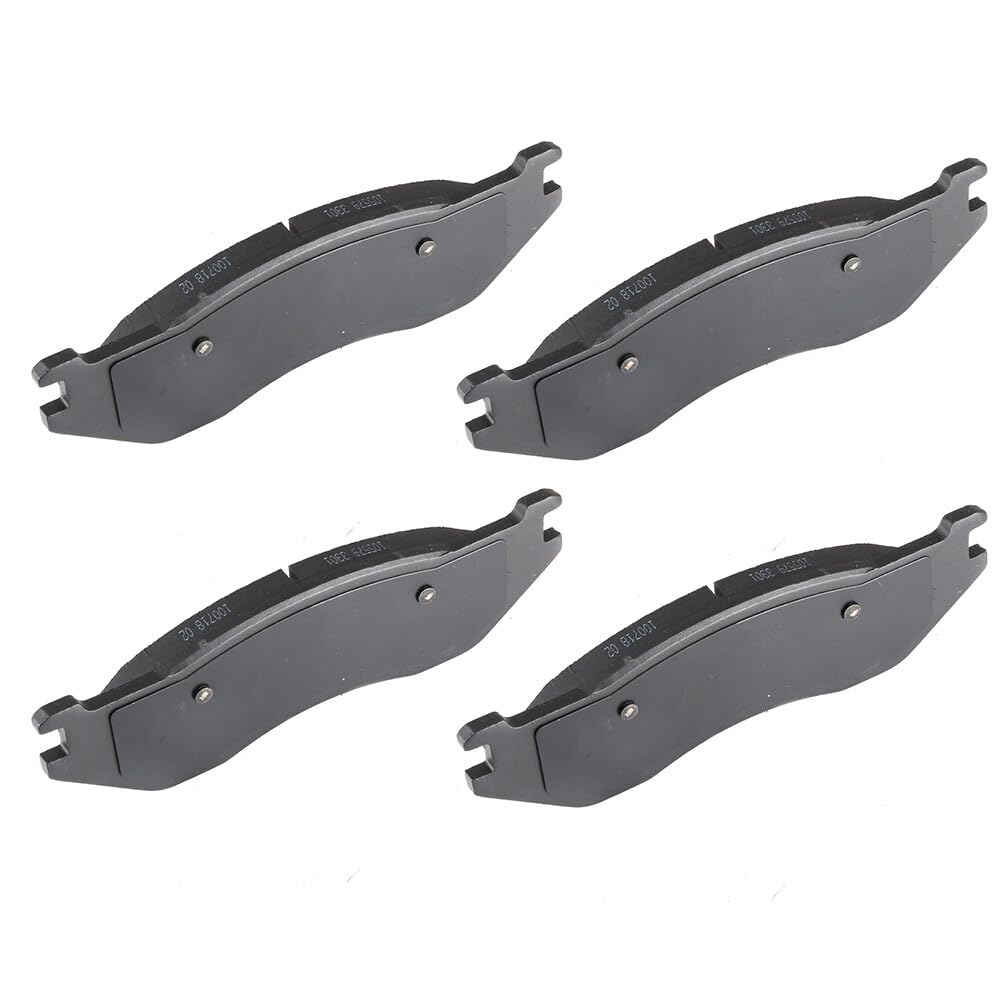 Cciyu D966 Front Semi-Metallic Disc Brake Pads Kit For Dodge For Durango 2003-2006,For Dodge Ram 1500 2002-2005 4Pcs