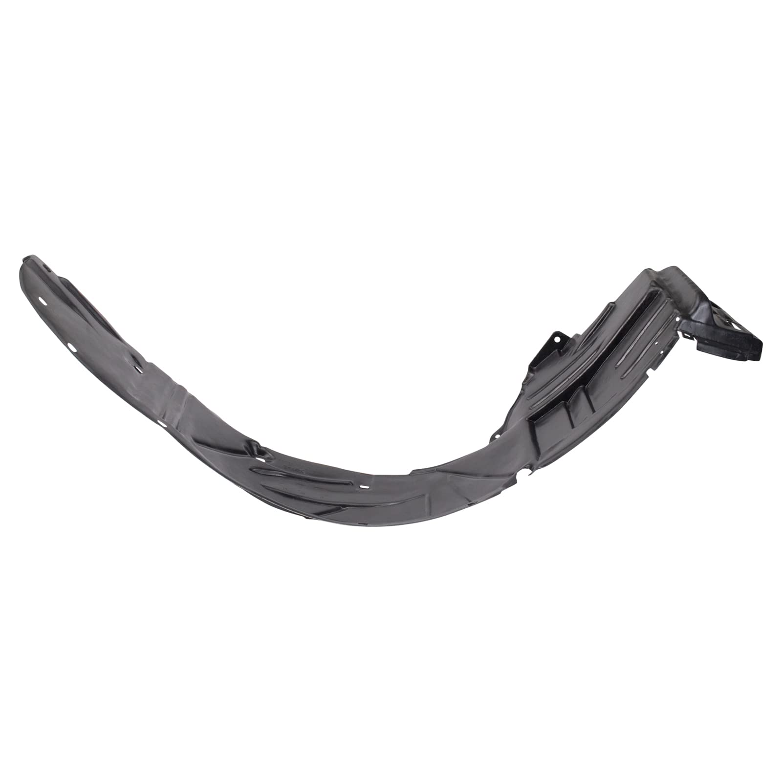 Trq Inner Fender Liner Set Compatible With 2010-2015 Smart Fortwo Sm1248101 Sm1249101