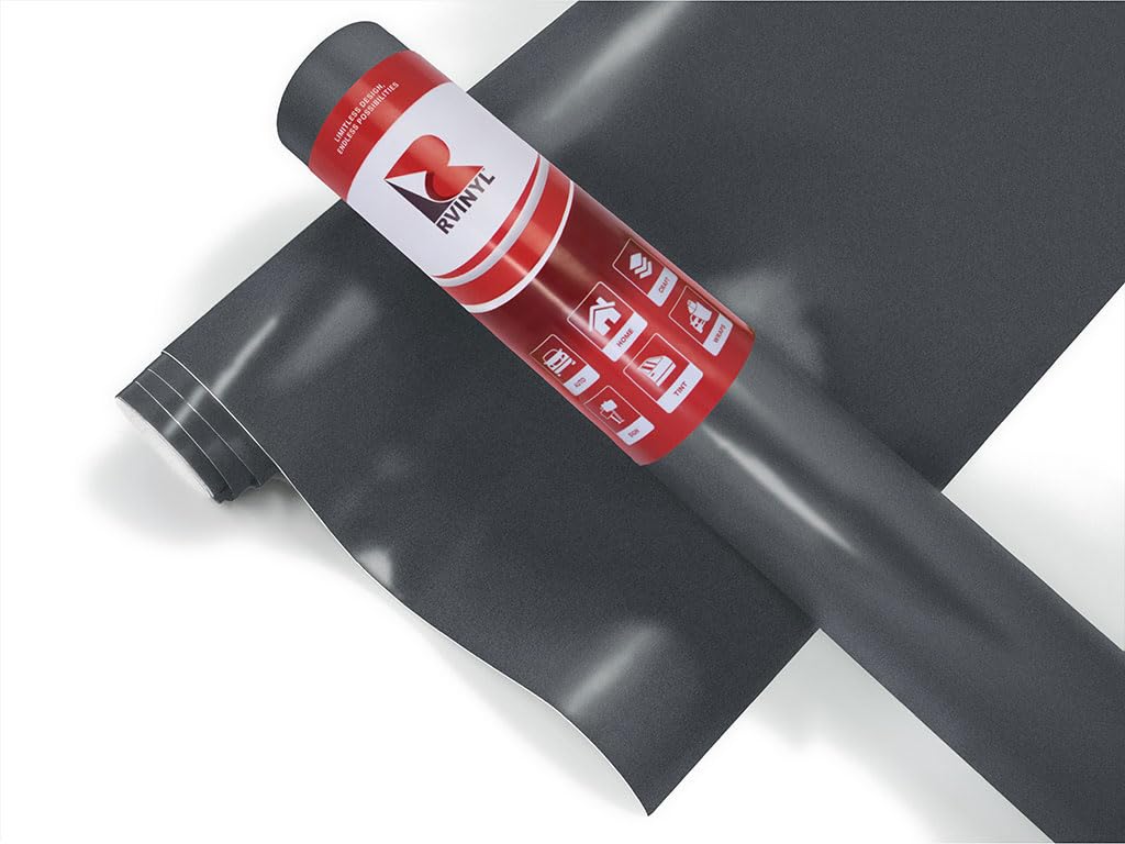 3M 2080 Series S271 Satin Thunder Cloud Dual Cast Car Wrap Vinyl Film And Controltac Air Release Adhesives - 1Ft X 1Ft - Bubble