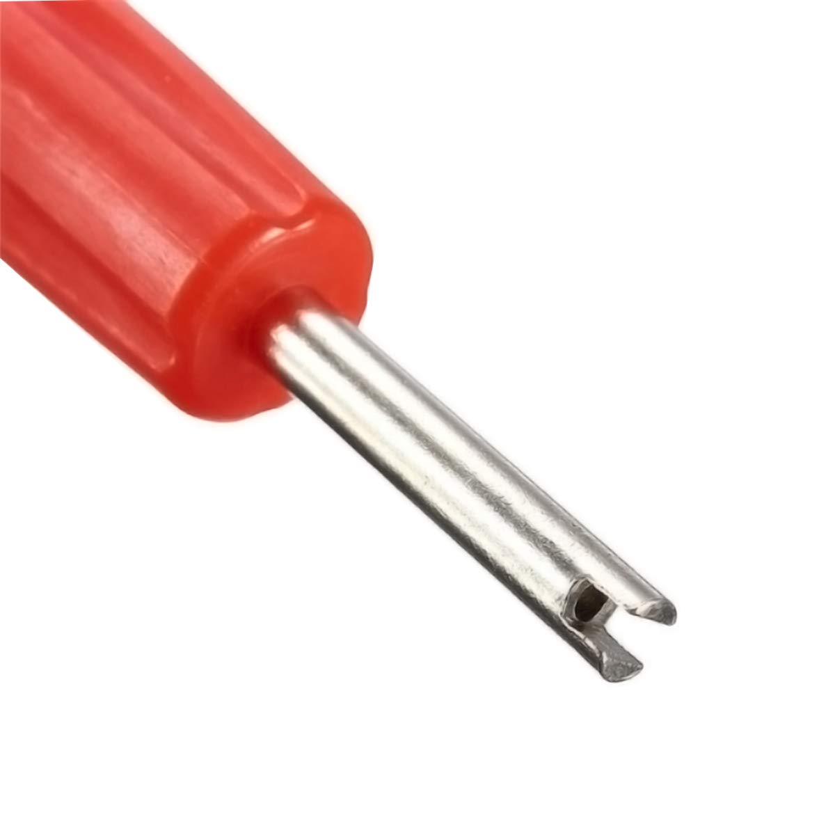 Lantee 2-In-1 Tire Repair Tool Set With Valve Core Removers And 100 Replacement Valve Stem Cores - Ideal For Cars, Trucks, Motor