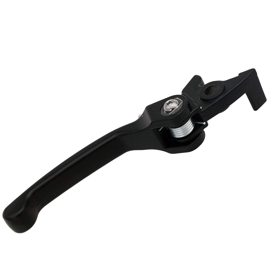 CNCMOTOK Black Folding Aluminum Clutch Brake Lever for 22mm 7/8 inch Handlebar 110cc 125cc 140cc TTR 125cc SSR Xmotos Apollo 125
