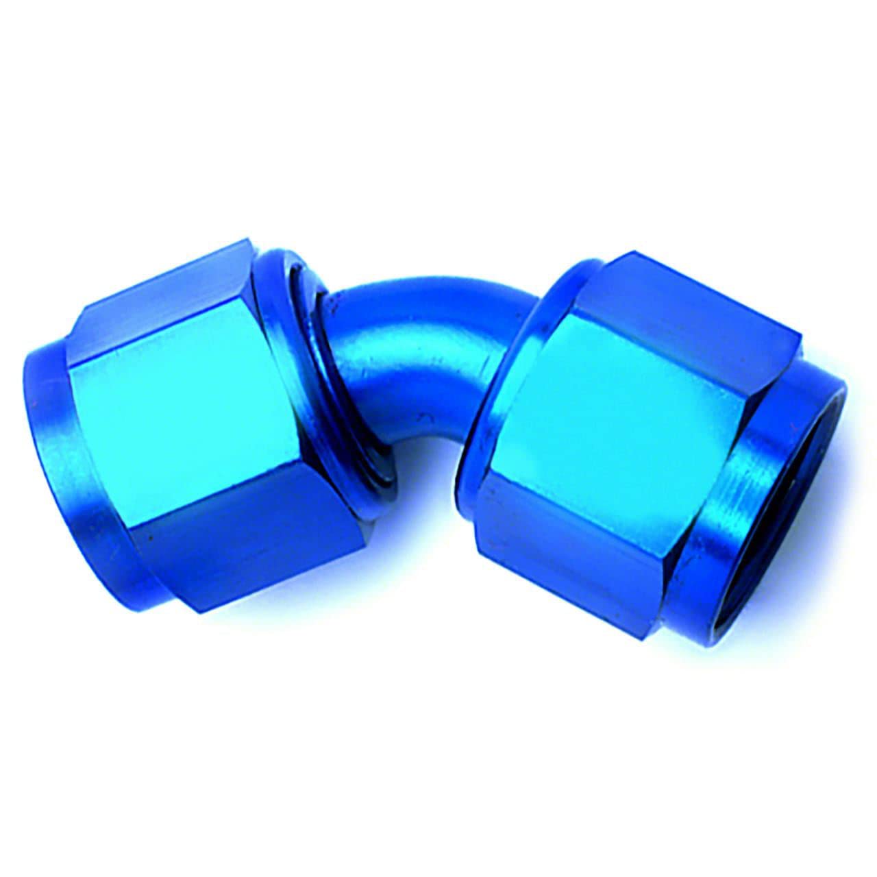 -6an 45 Blk Swivel Coupler