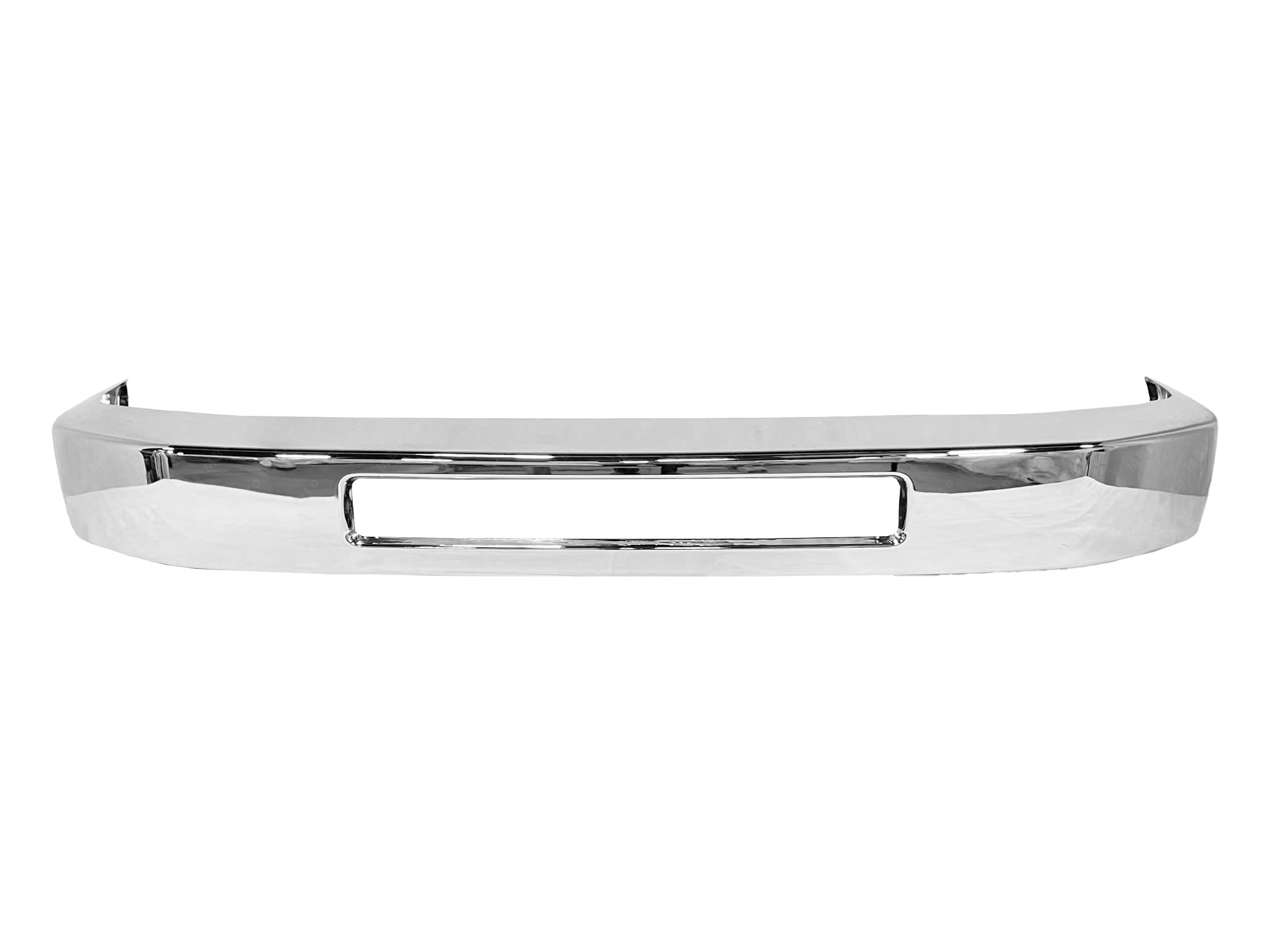 MBI AUTO - Chrome Steel, Front Bumper Face Bar for 2008-2019 Ford Econoline E150 E250 E350 Super Duty E450 Super Duty Van, FO100