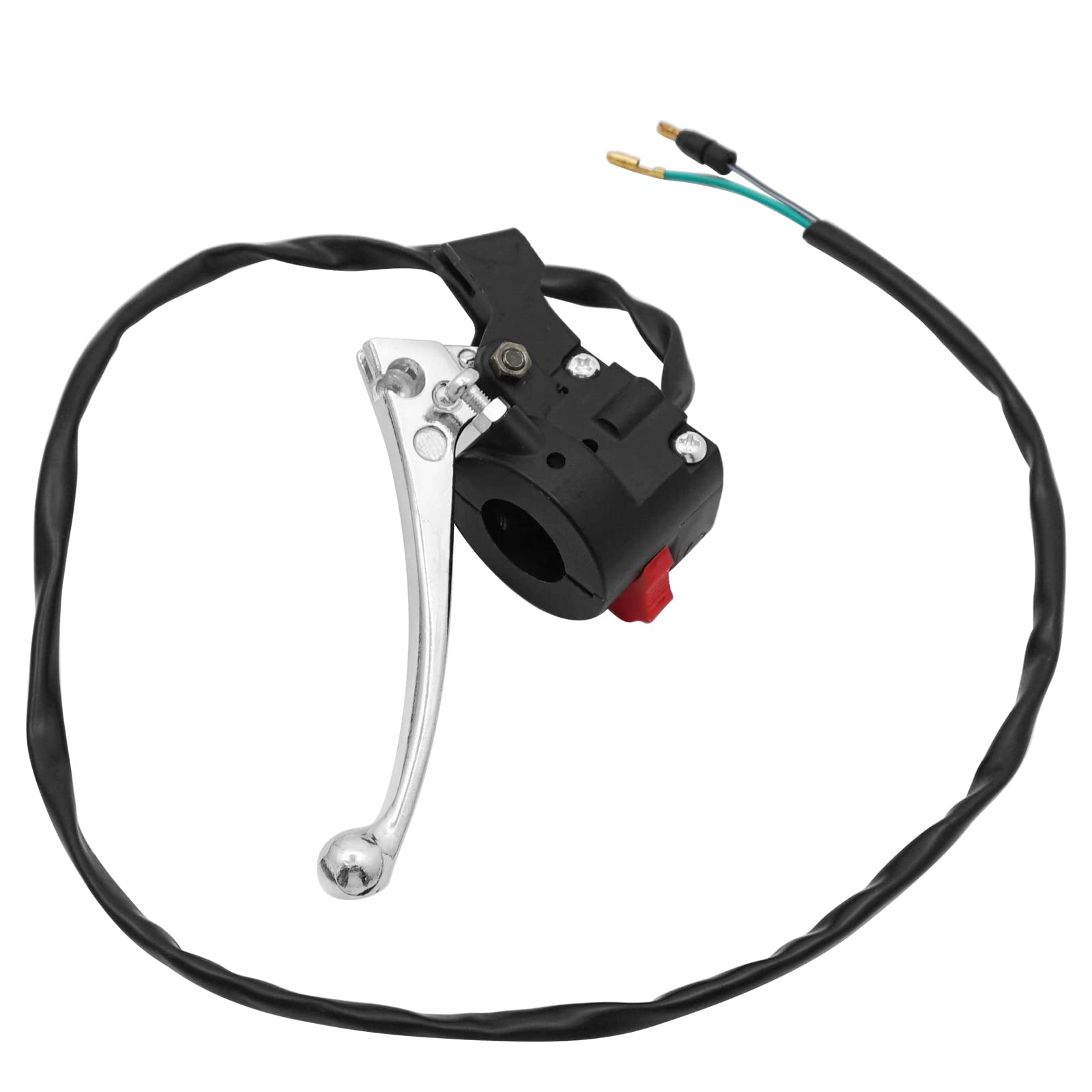 M Mati Right Start Stop Kill Switch & Brake Lever For Honda Crf50 Crf50F 2004-2023 35130-Gel-D61 35130-Gel-A01 53175-Gr2-010