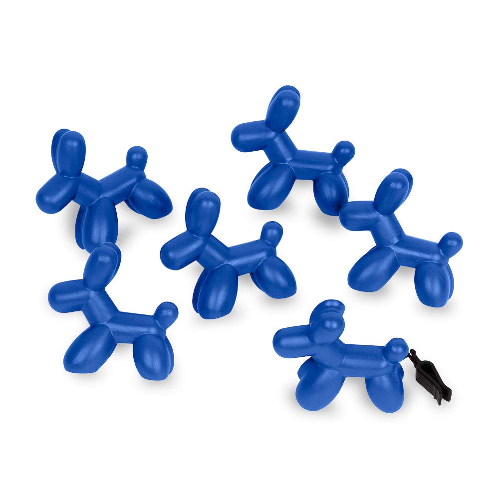 Little Pup 96603-6PK Ocean Splash Scent, Car Air Freshener, Clips to A/C Air Vent, Alcohol-Free Fragrance Oil, Non-Hazardous and