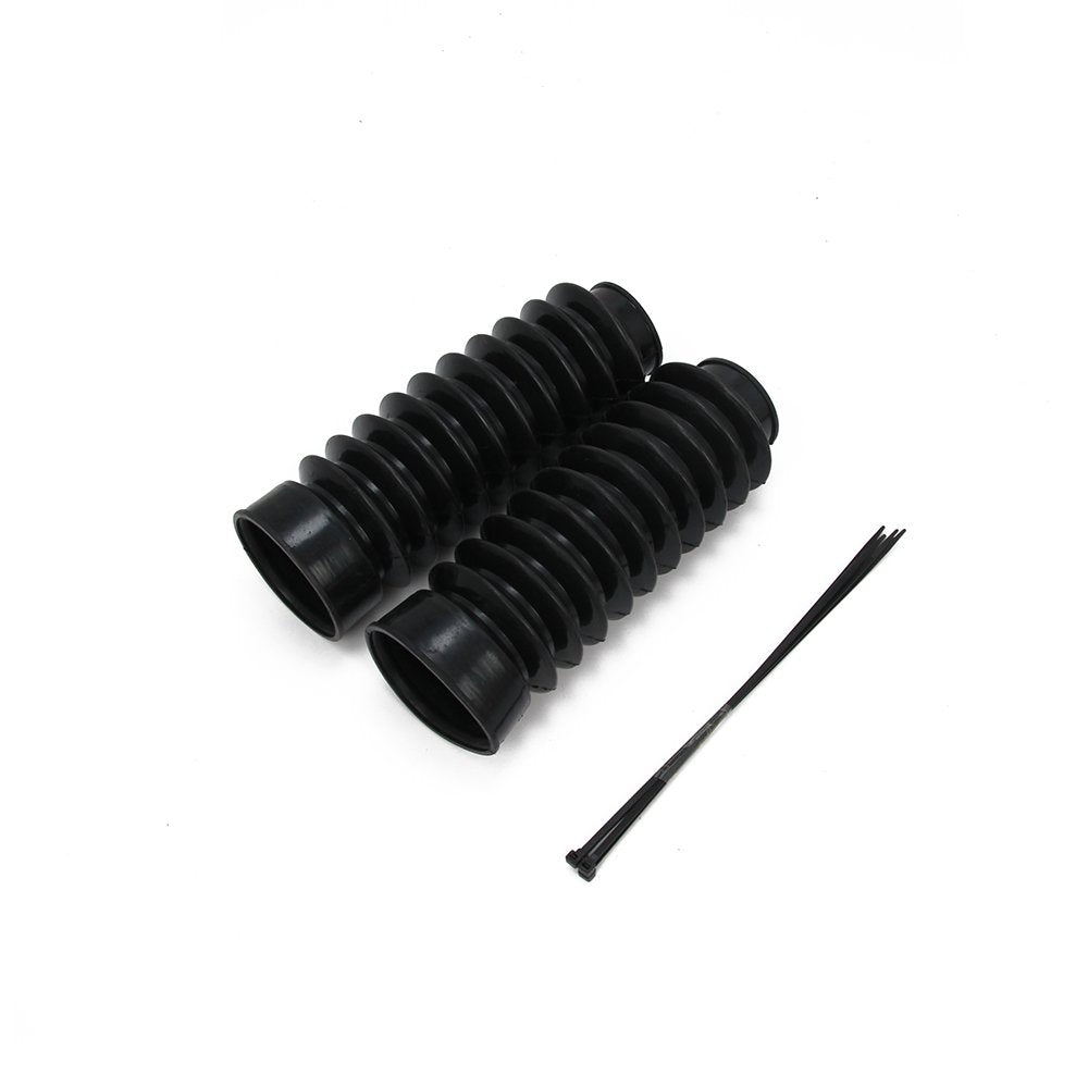 Anxin 49Mm Fork Cover Front Gaiters Gators Boot Shock Absorber For Dyna Fxdwg Black