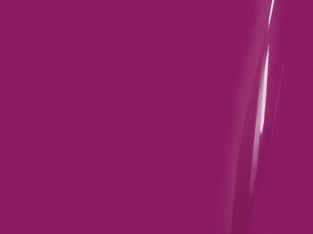 3M 1080 Series G348 Gloss Fierce Fuchsia - 5Ft X 1Ft - 5Sq Ft - Dual Cast Thick Vinyl Car Wrapping Film - Vehicle Sheet Roll