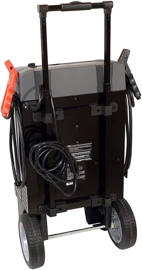 Schumacher Electric DSR123 Car Battery Charger - 250 Peak Amps, Fully Automatic, 12V/24V, Black, Plastic