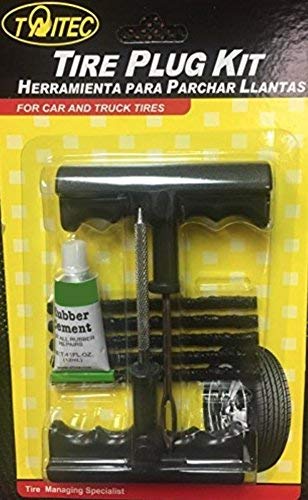 TAITEC Puncture Repair Kit  PRO1034A Car & Truck Tires Tubeless Tire Repair Kit (1 Pack)