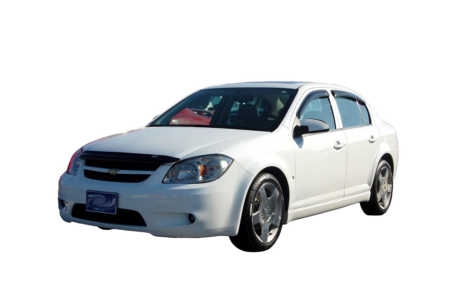 Auto Ventshade [Avs] Carflector / Hood Shield | Fits 2005 - 2010 Chevrolet Cobalt, 1 Pc. | Dark Smoke - 20149