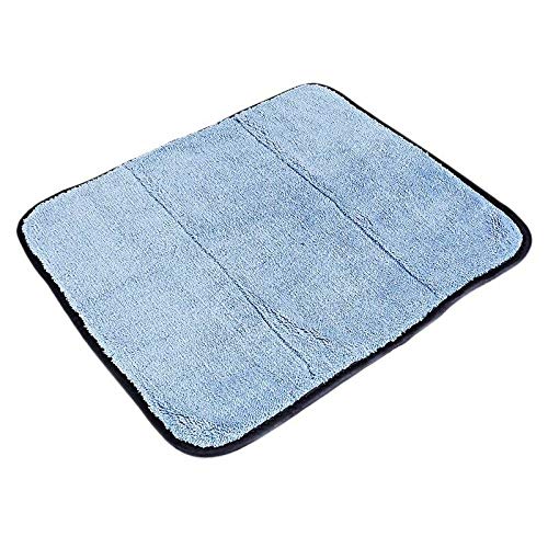 3NH 1X(Car Wash Microfiber Towel Car Cleaning Dry Cloth Car Care Blue Gray T6I5)