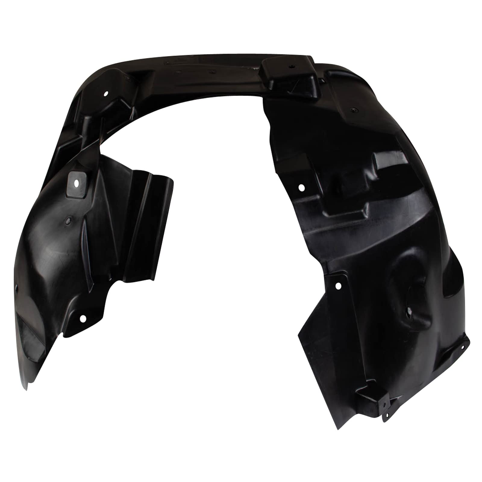 Trq Front Inner Fender Liner Set Compatible With 2017-2022 Jeep Compass Ch1248189 Ch1249189