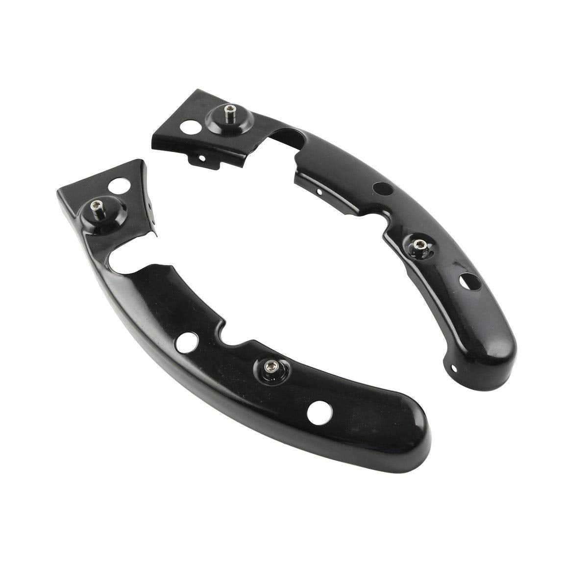 TCT-MOTORPARTS Rear Fender Strut Cover for Harley Touring 2009-2013, Black Iron
