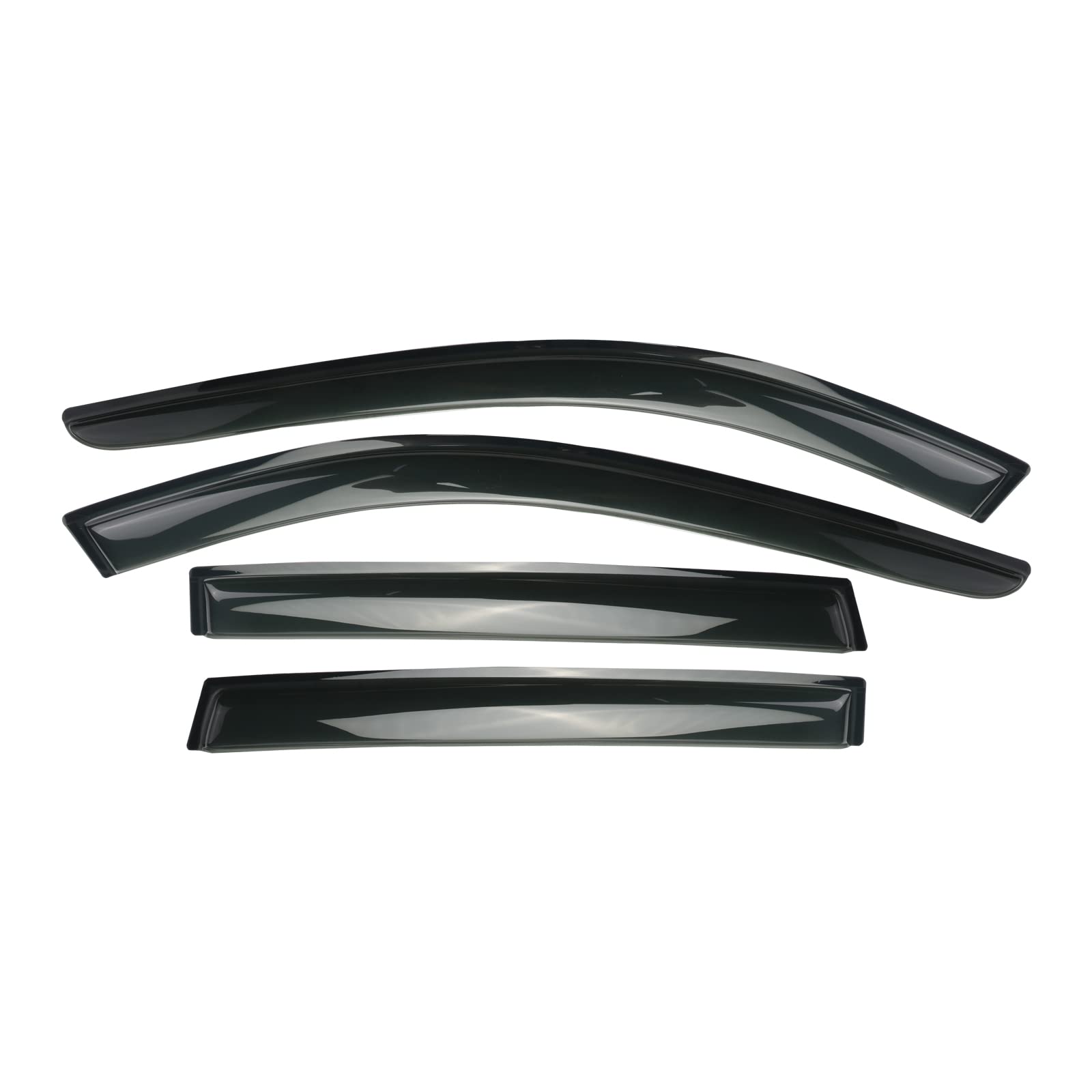 AOKAILI Rain Guards Window Visor Compatible with 2023-2024 RX350/RX500h,4Pcs Dark Smoked Sun Window Deflectors