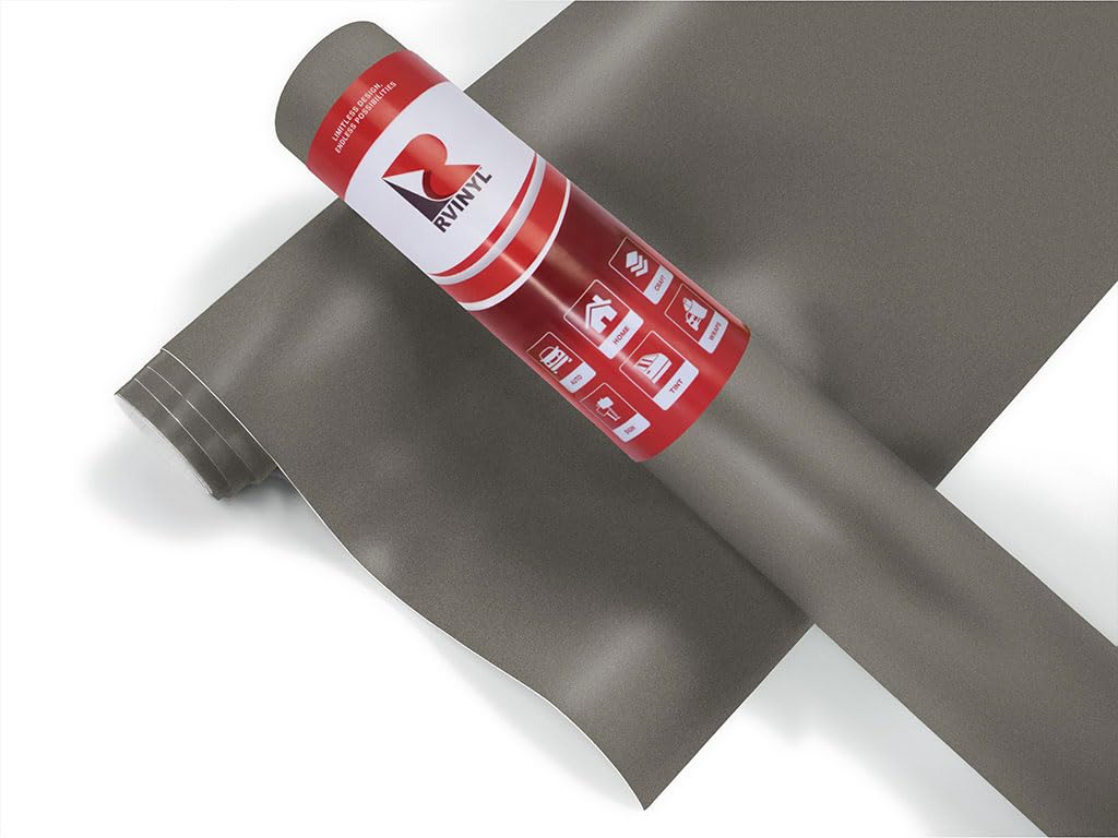 3M 2080 M211 Matte Charcoal Metallic (5Ft X 18Ft) Vinyl Wrap Film Sheet With Air-Release For Cars, Trucks & More (90Sq Ft Roll)