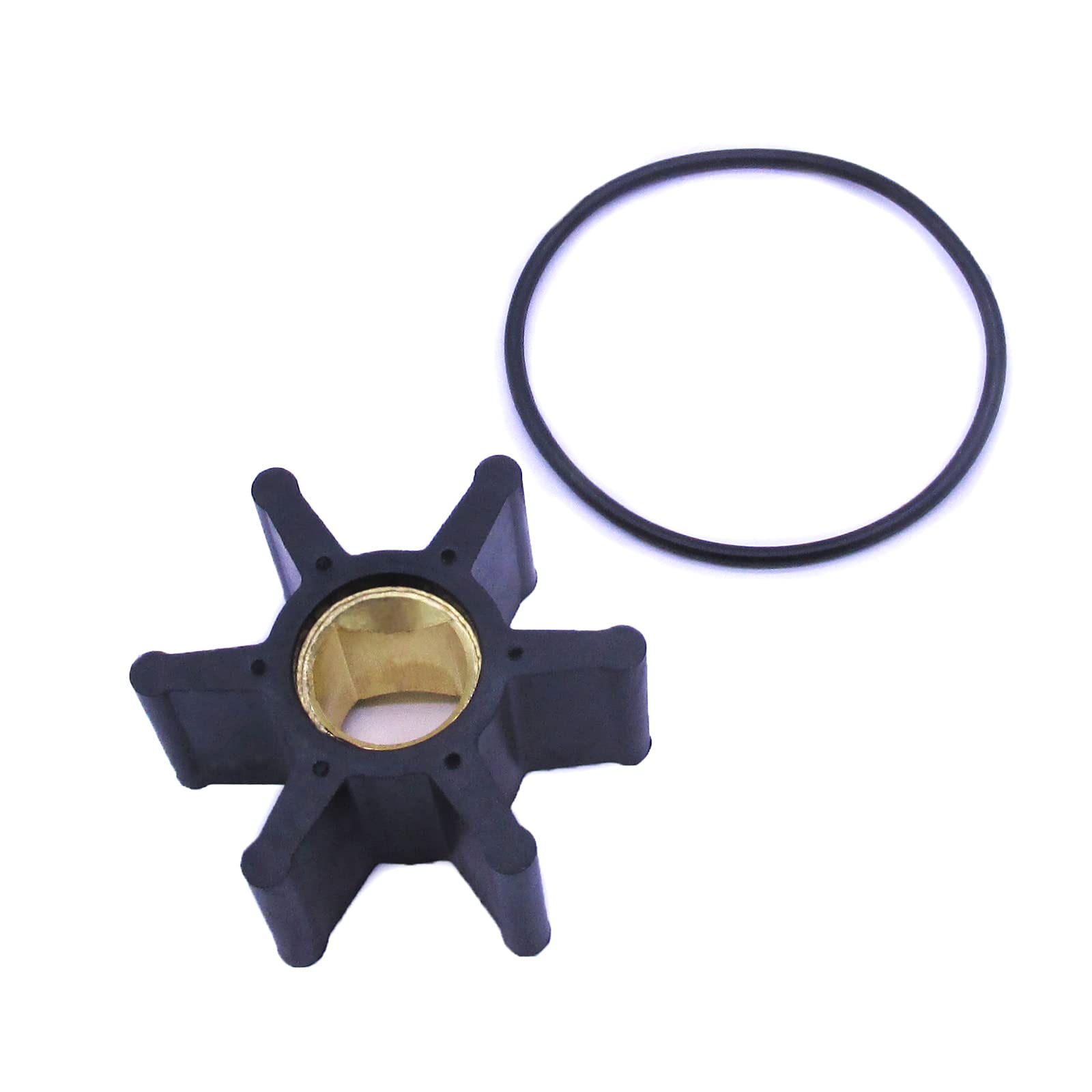 Water Pump Impeller Kit w/O-Ring 08000K 8000K for Sherwood / 23-3314 23-2004 for Sierra / 500190 for CEF / 500190 for Onan / 132