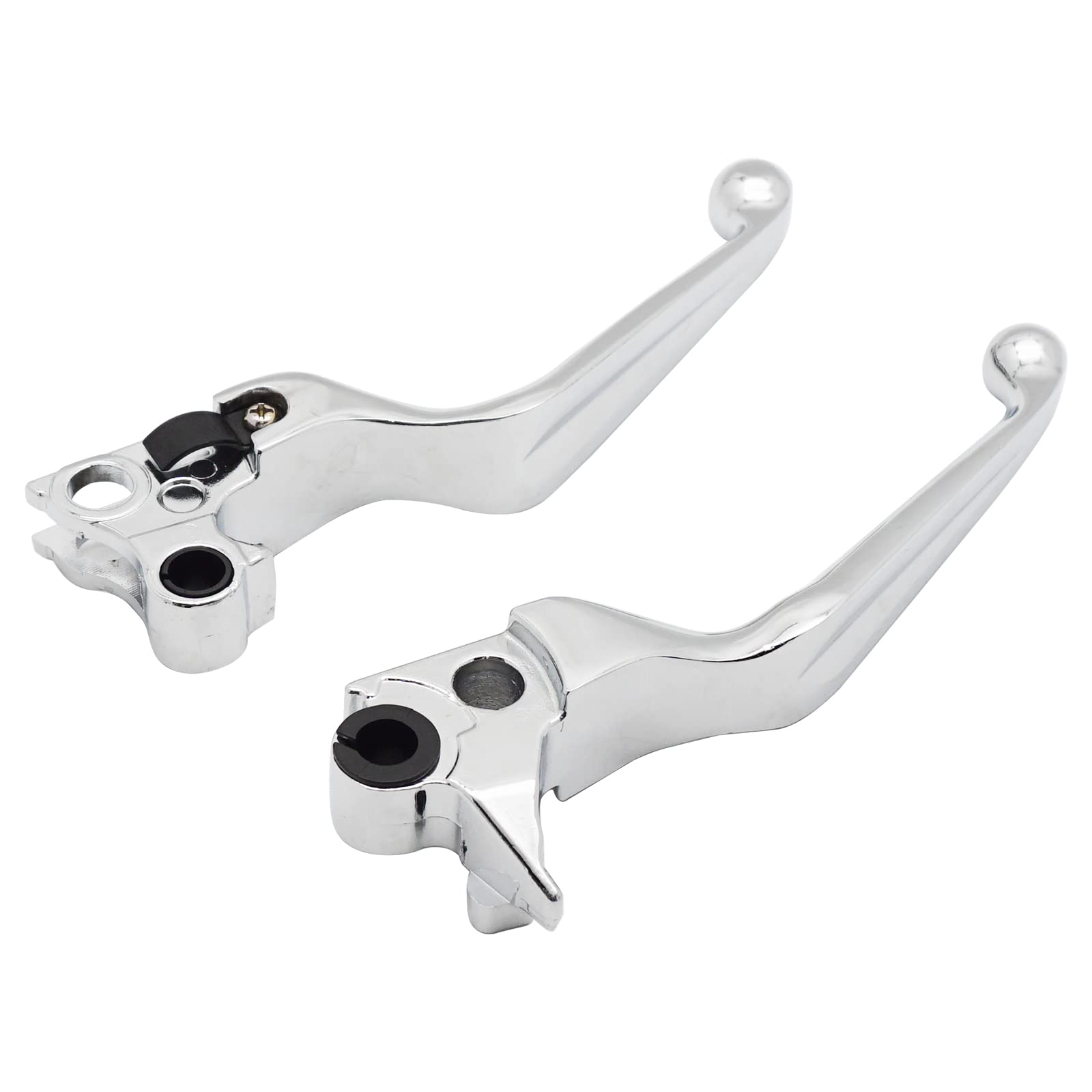 M Mati Black Brake Clutch Lever For Harley Davidson Sportster 883 1200 Softail Road King Dyna Electra Glide Street Bob Night Tra