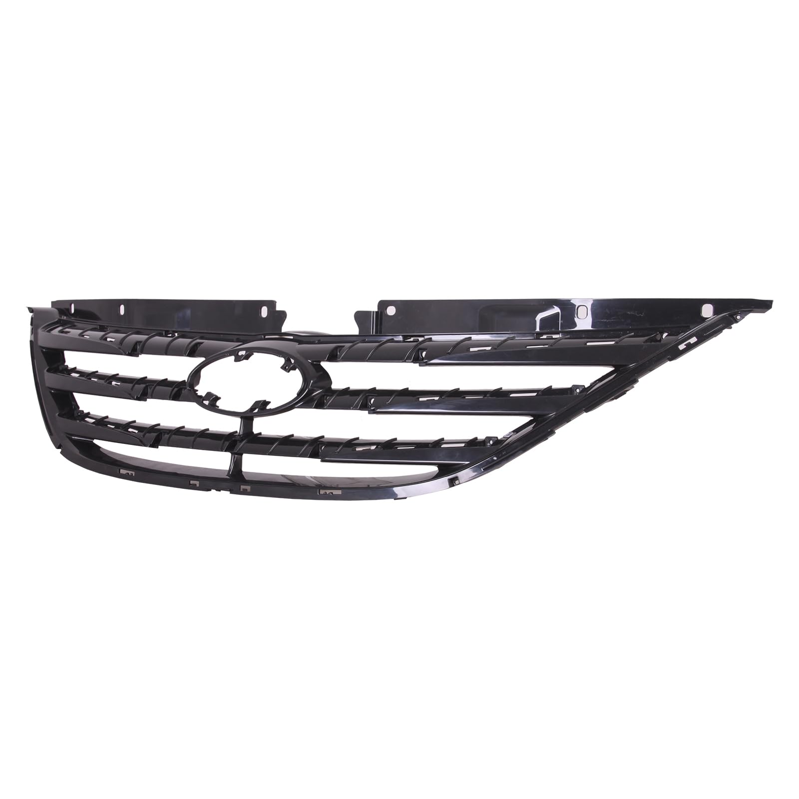 Front Grille Compatible with 2014-2014 Hyundai Sonata Type-2, ABS Replacement Bumper Grill for HY1200192 863513Q800