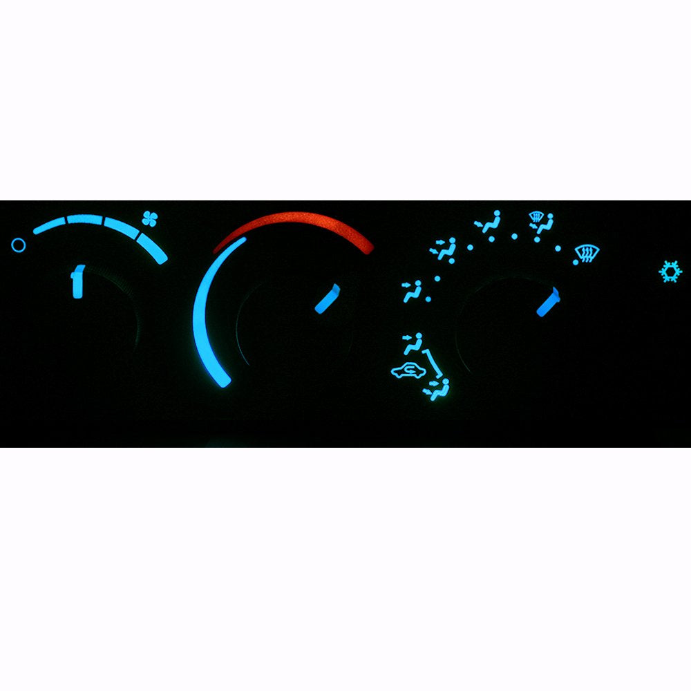 HERCOO LED Lights Bulbs Kit of AC Climate Heater Control Compatible with 2003-2008 Dodge Ram 1500 2500 3500 Aftermarket Replacem