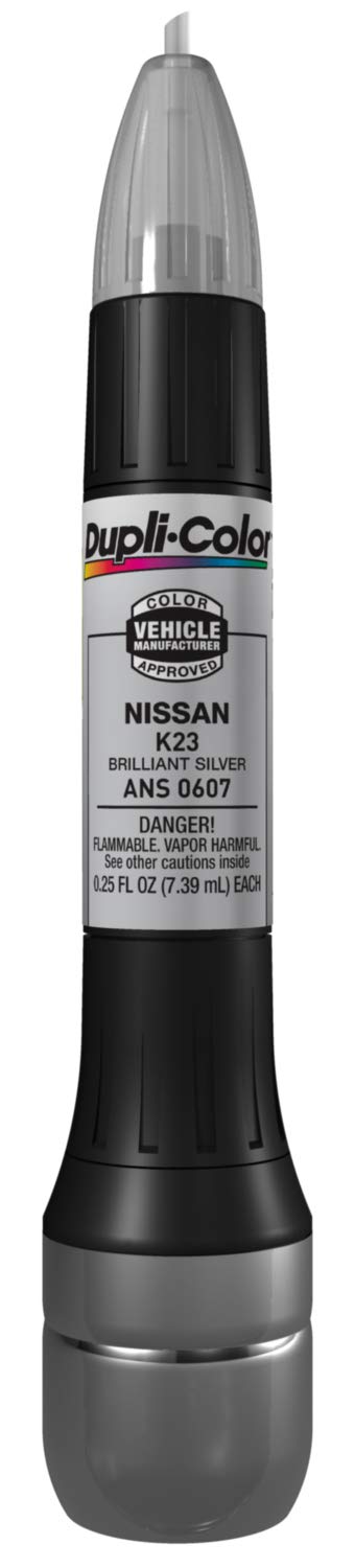 Dupli-Color Ans0607 Scratch Fix All-In-1 Exact-Match Automotive Touch-Up Paint – Nissan Brilliant Silver – 0.25 Oz. Paint Pen