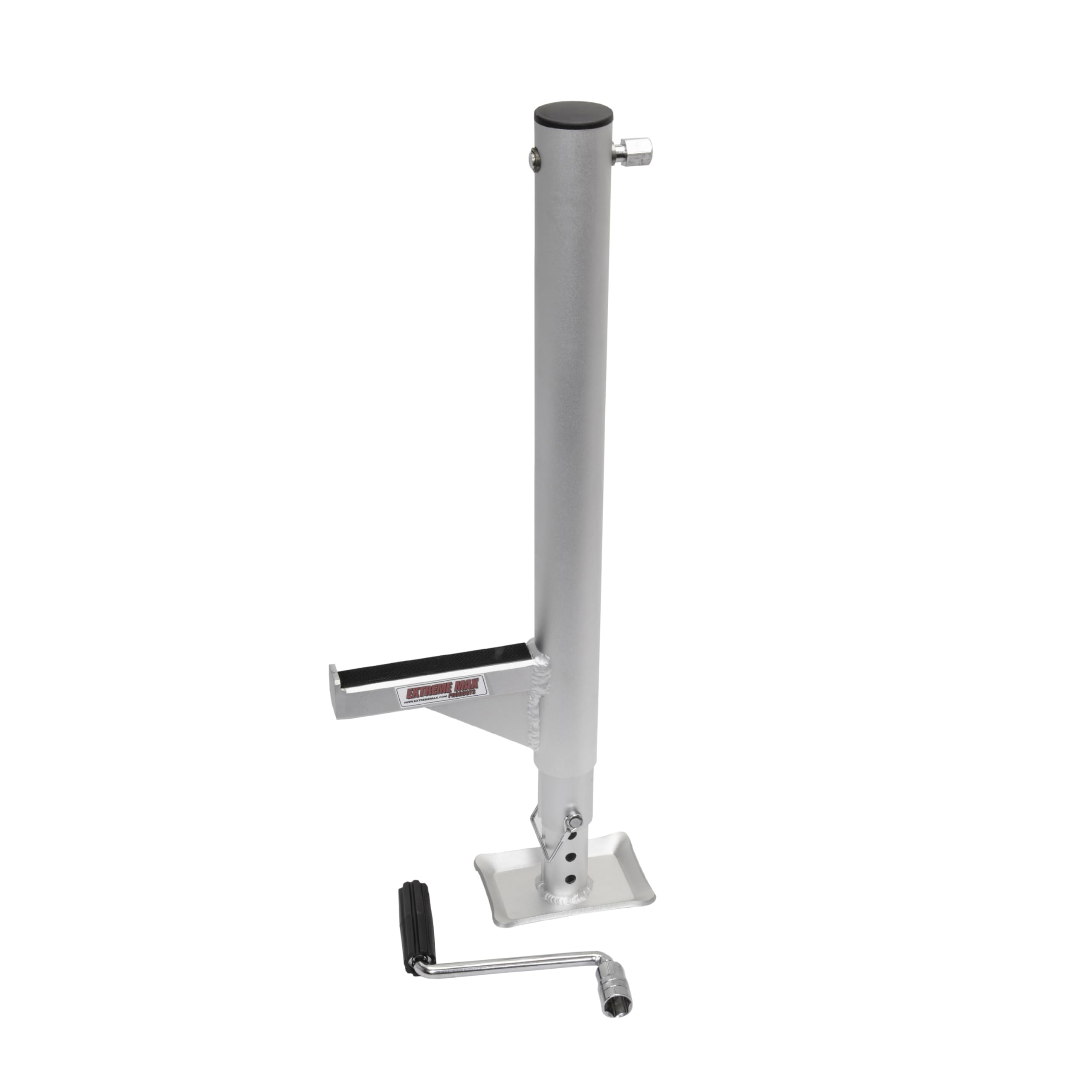 Extreme Max Heavy-Duty ATV/UTV Field Jack, 2500 lbs Capacity, 26" to 36" Range, Aluminum, Silver, Model 5001.6345