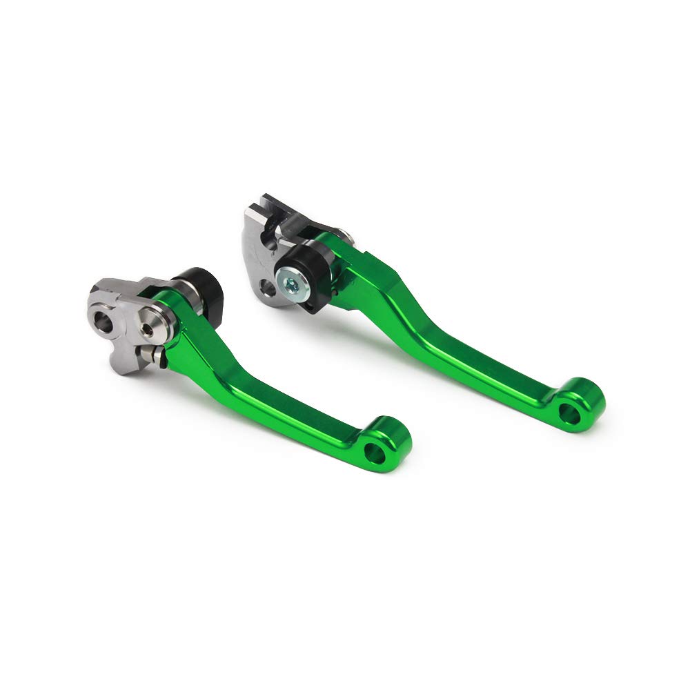 Jfg Racing Billet Pivot Foldable Clutch Brake Lever For Kx65 00-21 Kx85/Kx100 01-21 Kx125 00-05 Kx250 00-04 Kx250F/Kx500 04 - Gr