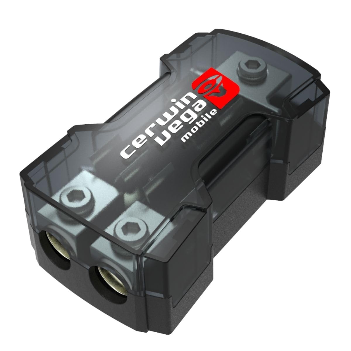 Dual Fuse Mounted Agu Fuse Holder With Cover Single Input And Two Outputs
