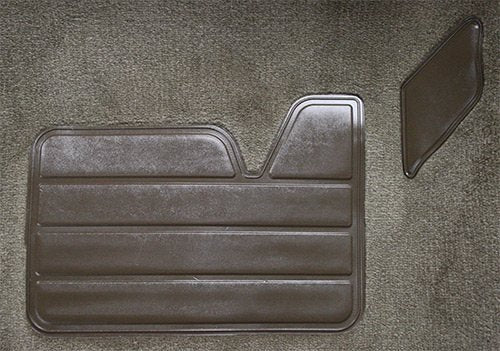 Automotive Carpet Compatible with 1988 to 1998 GMC Standard Cab Pickup Truck (801-Black Plush Cut Pile)