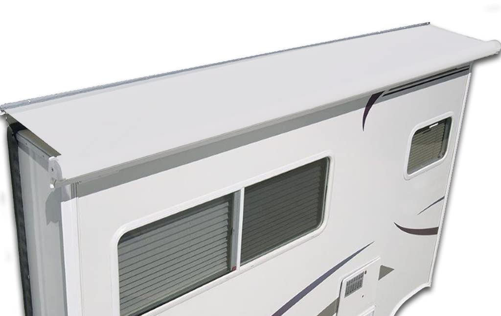 The ShadePro RV Slideout Topper - 140 to 163 Trim to Fit Slide Out Awning Fabric Replacement for RVs and Campers - Ultra-Durable