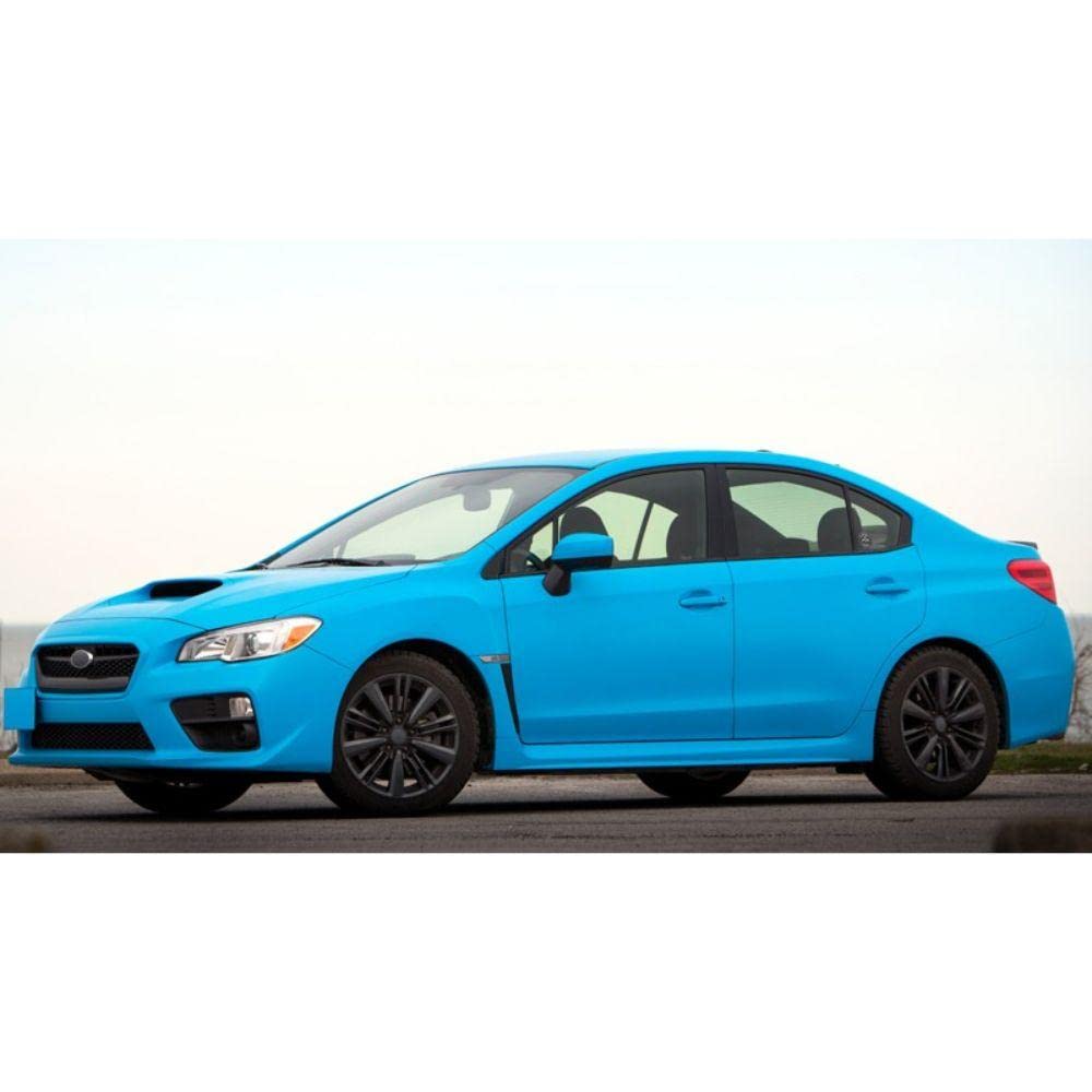 Avery Sw900-633-O Satin Light Blue 5Ft X 40Ft (200 Sq/Ft) Supreme Vinyl Car Wrap Film