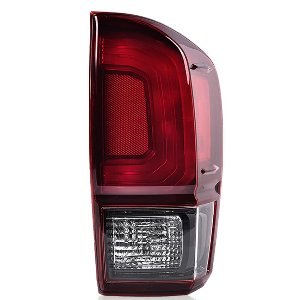 G-PLUS Rear Tail Light Assembly Compatible with Toyota Tacoma All Models 2016-2023 Rear Lamp w/Bulbs TO2801201 8155004200 Right 