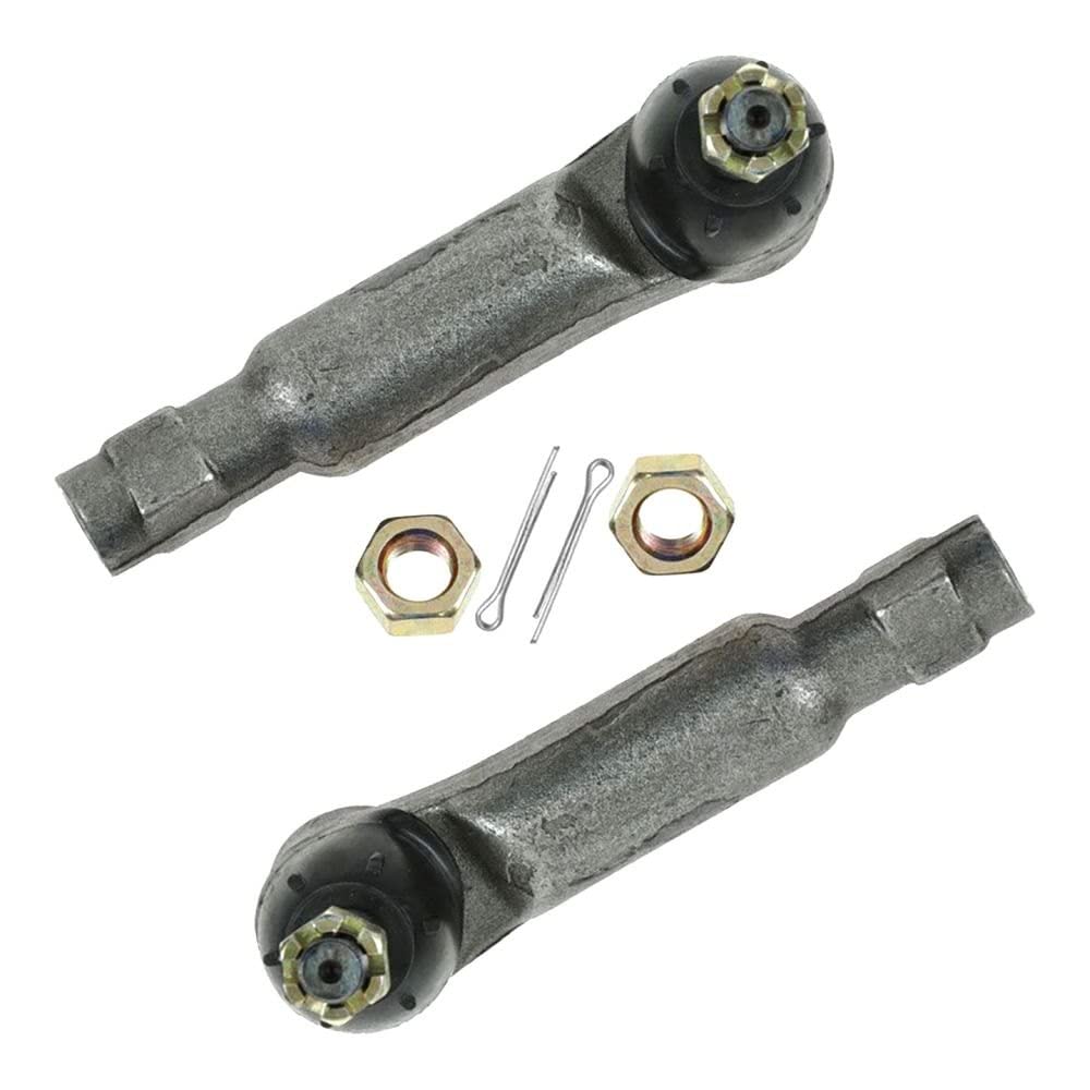 TRQ Front Outer Tie Rod End Assembly Pair Set of 2 for Ford Lincoln Mercury