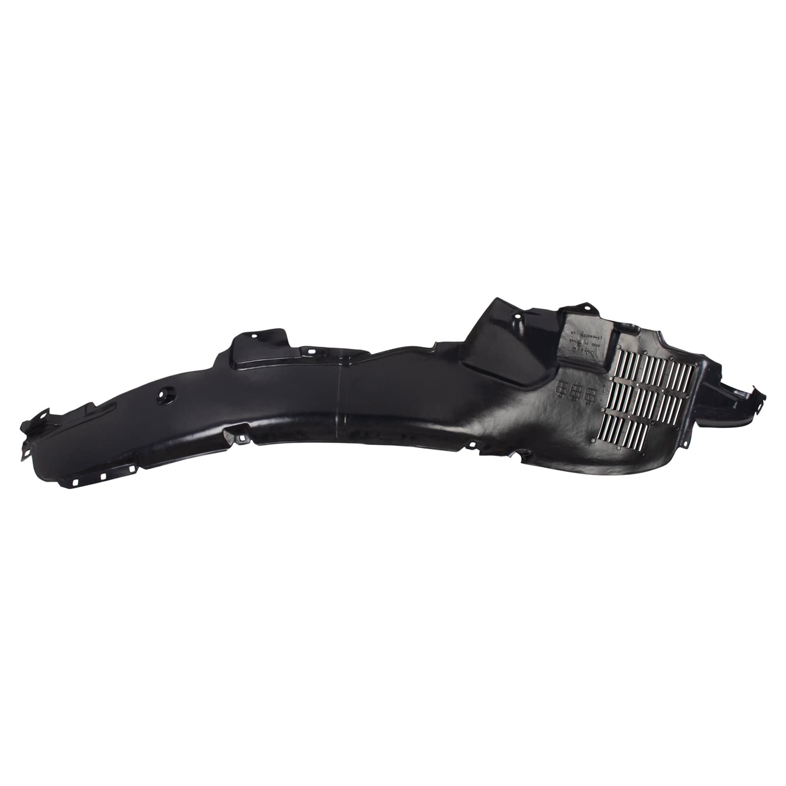 Trq Front Inner Fender Liner Set Compatible With 2006-2008 Hyundai Sonata Hy1250116 Hy1251116
