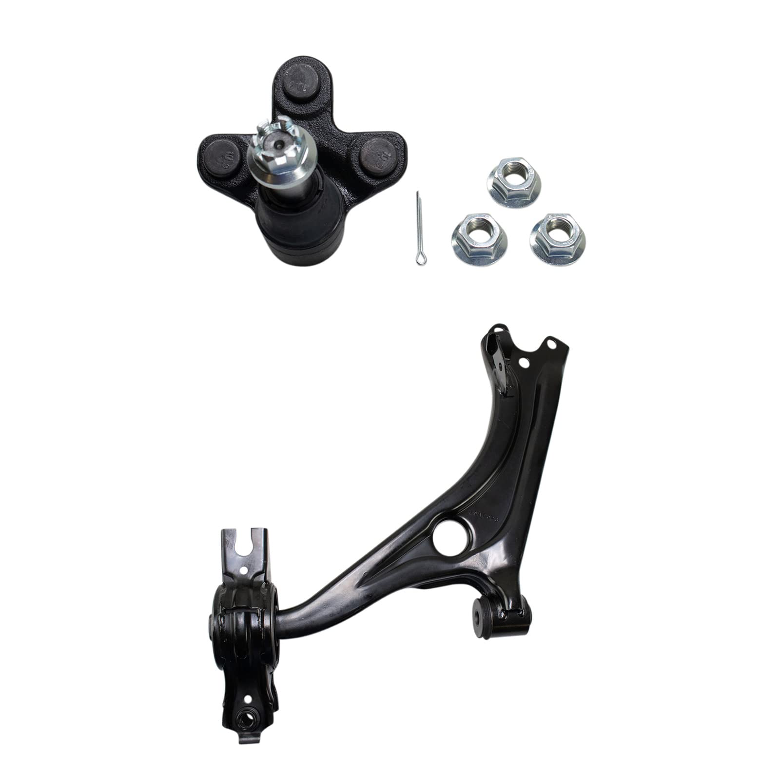 Trq Front Left Lower Control Arm With Ball Joint Drivers Side Compatible With 2016-2021 Honda Civic