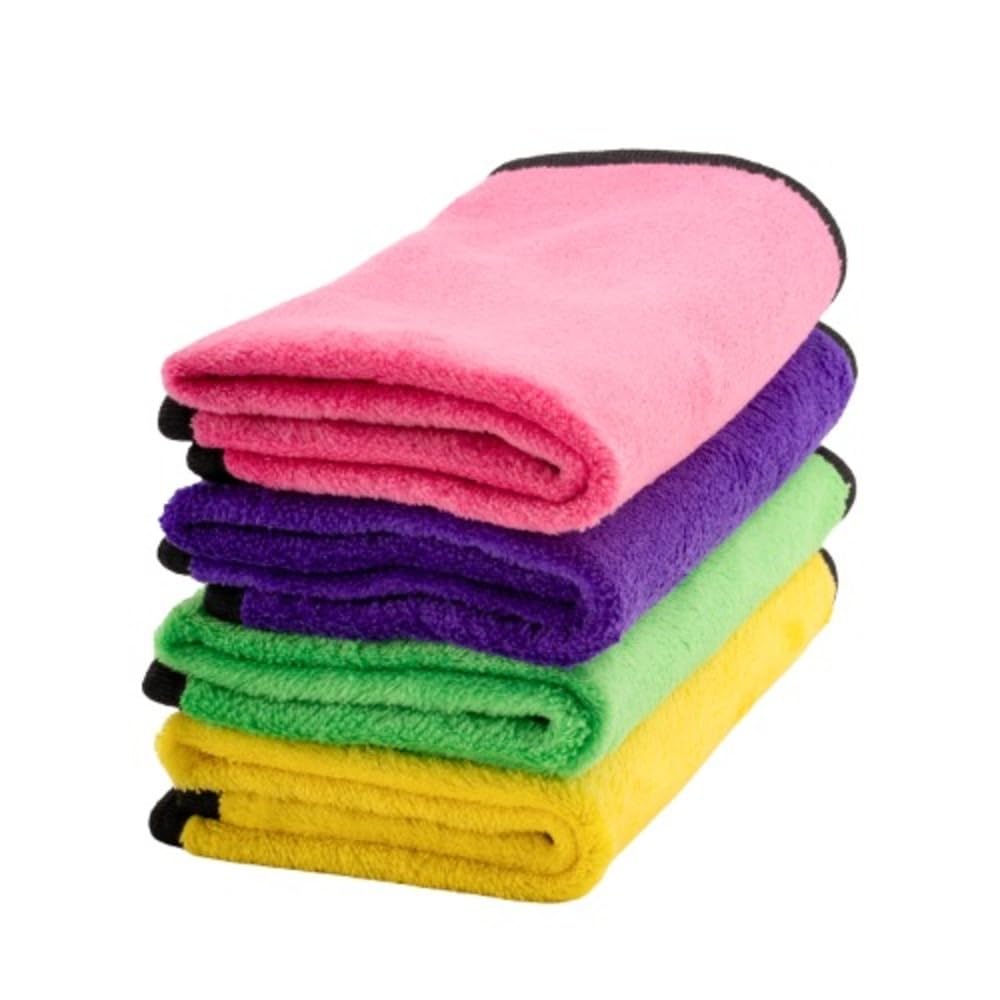 Thurigai Microfiber Cleaning Cloth | Ideal for Home Kitchen Car Bike Cleaning and dusting | Super Absorbent Reuseable All Purpos