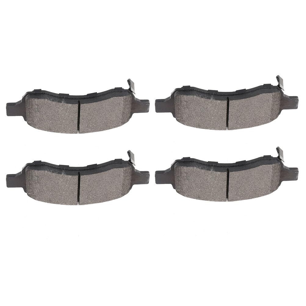 Automuto 4Pcs Front Semi-Metallic Disc Brake Pads Set D1169 For Buick Enclave Rainier For Chevrolet Colorado Ssr Trailblazer Tra